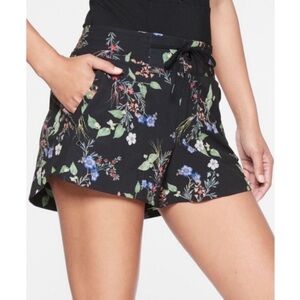 Athleta Black Floral Women's Shorts